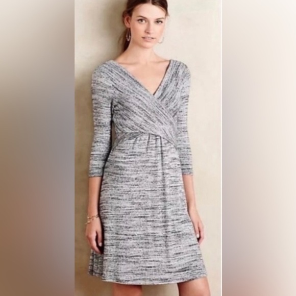 Women’s Anthropologie Amadi dress size xs gray - Picture 2 of 8